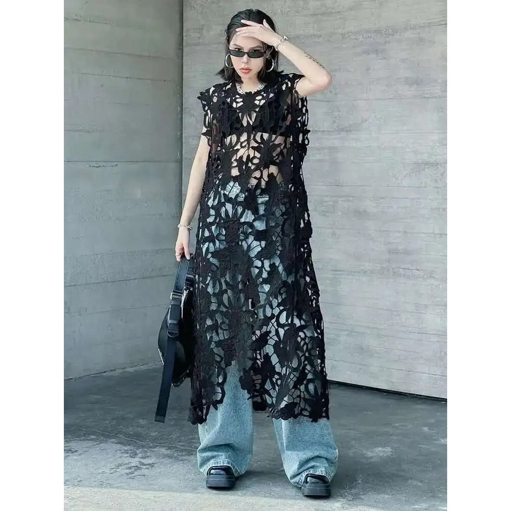 Valentina Retro Cut-Out Cover Up